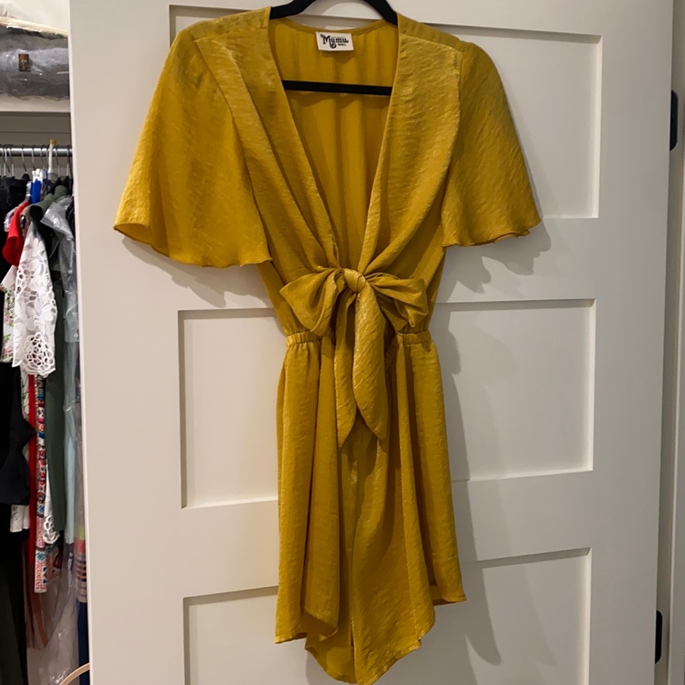 Mumu Tie Romper